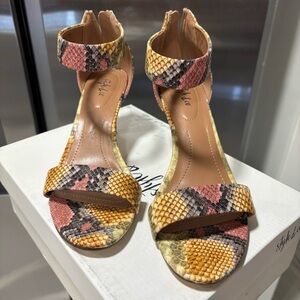 Style & Co Paycee Snake Print Heel